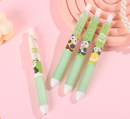 BOBO Family Cool Panda Retractable Gel Pen Black 0.5mm