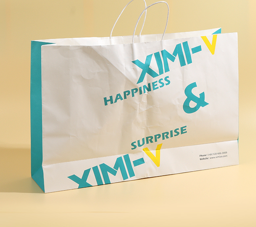 حقيبة هدايا ورقية ذات صورة جديدة من XIMIVOGUE (XL)