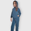 Girls' Felt Pajamas - Plain Hoodie
