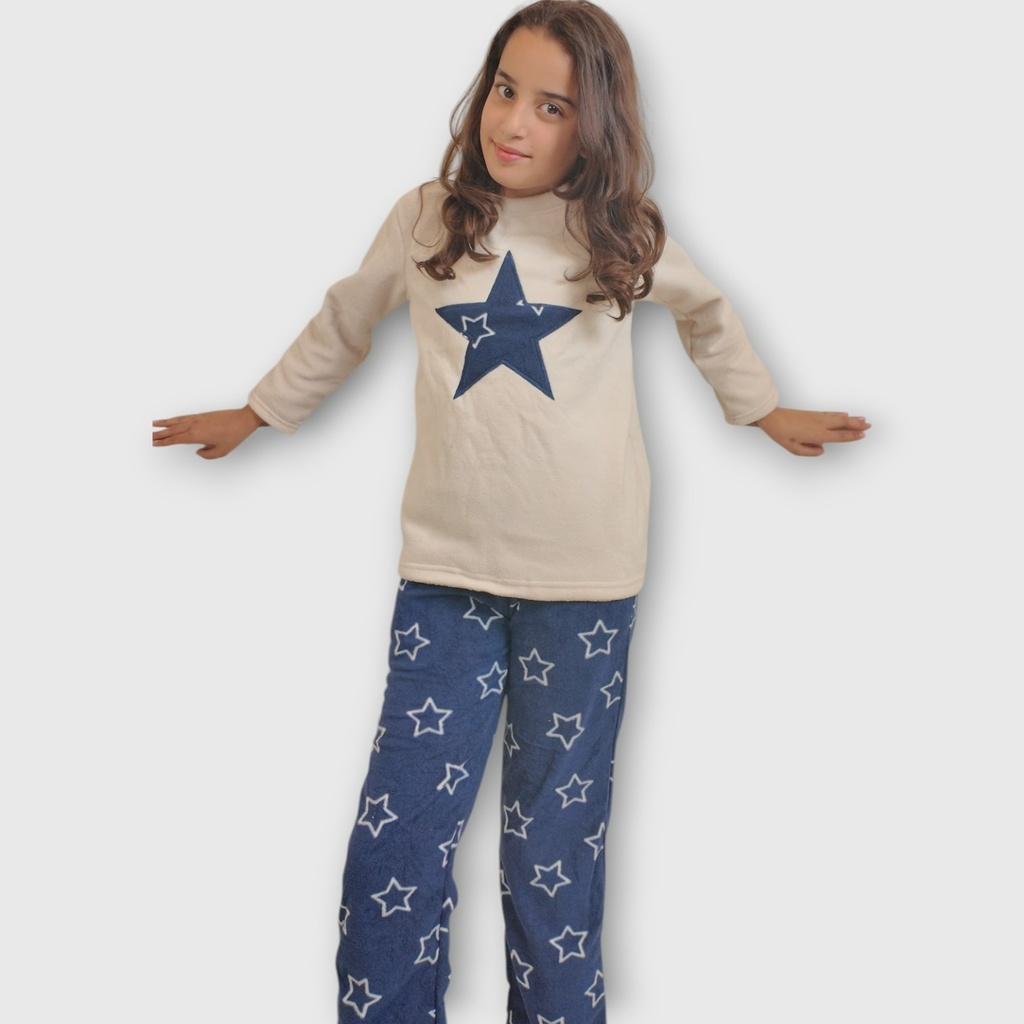 بجامة فليس بناتي Star