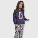 Girls' Fleece Pajamas - Penguin