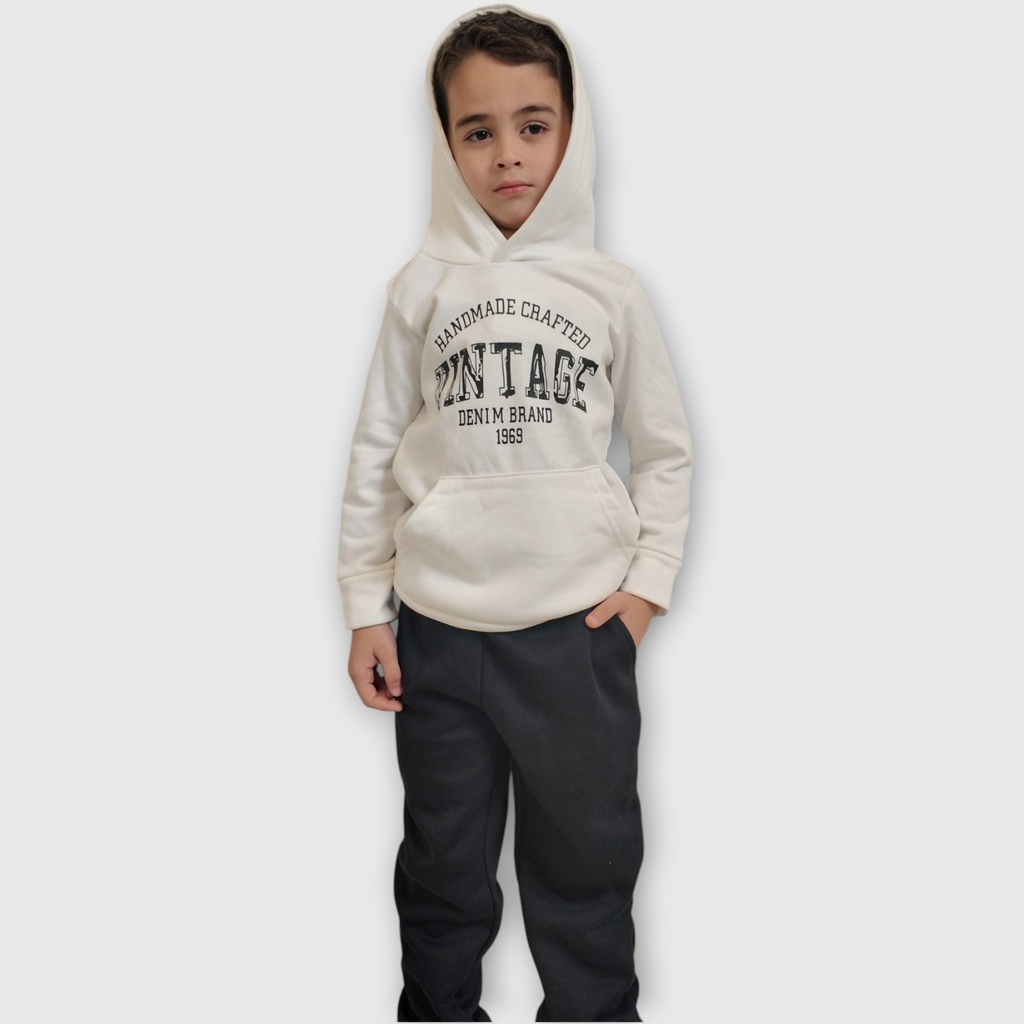 Boys' Felt Pajamas - Hoodie Handmade Crafted